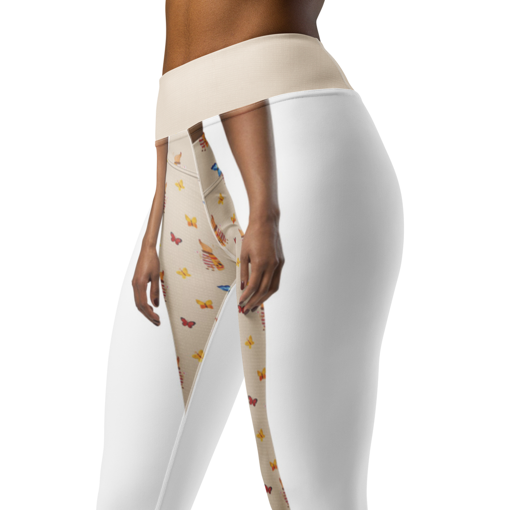 Yogahose Nachtfalter Fähnchen Muster Yogapants, Yogaleggings, Yogaleggins, Yogahose Damen, Yogahose, Frauen, Yogahose Mädchen, Yogahose Kinder, Yogahose Herren, Yogahose Männer, Tiermotive, Gute Laune, lustige Sprüche, Tiere, Nachtfalter, Käfer, Spruch lustig, Spruch witzig, süß, niedlich, Küche Deko, Was kostet die Welt