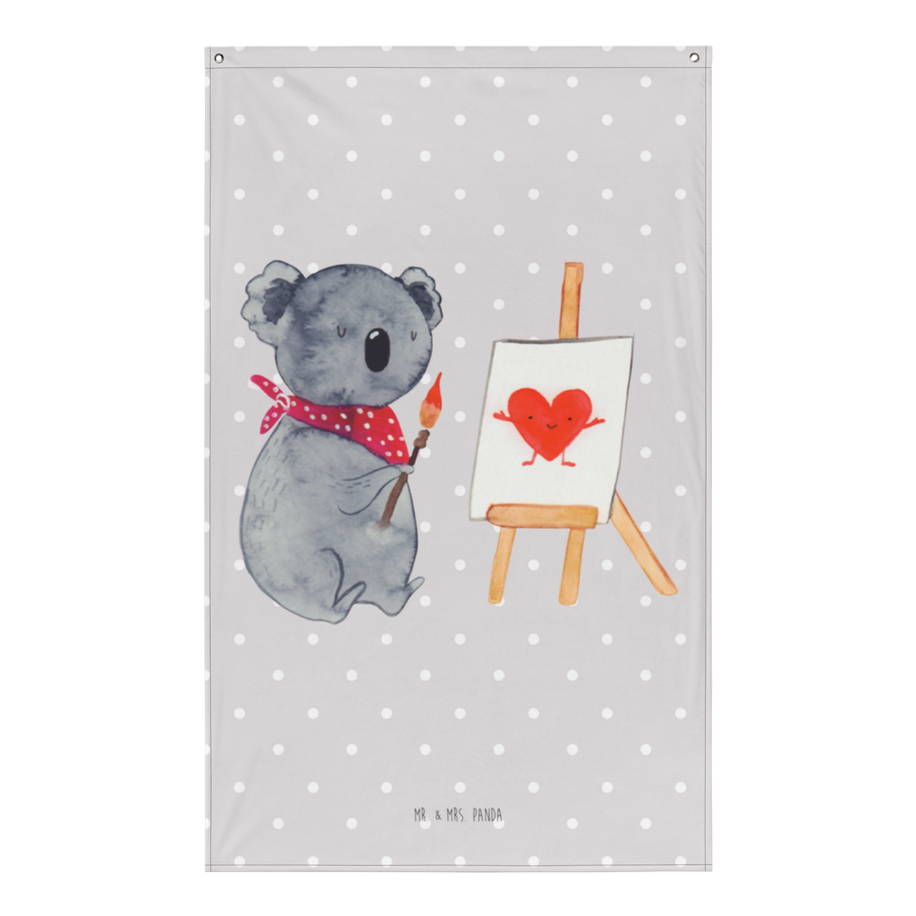 Wandteppich Koala Künstler Wandbehang, Dekoration, Boho, Wandteppich, Wandtuch, Wanddeko, Tapisserie, Tapestry, Wandbild, Textil-Kunst, Schmuck-Wandbehang, Wand Deko, Kinderzimmer, Kinderzimmer Wand, Kinderzimmer Deko, Kinderzimmer Wanddeko, Koala, Koalabär, Liebe, Liebensbeweis, Liebesgeschenk, Gefühle, Künstler, zeichnen