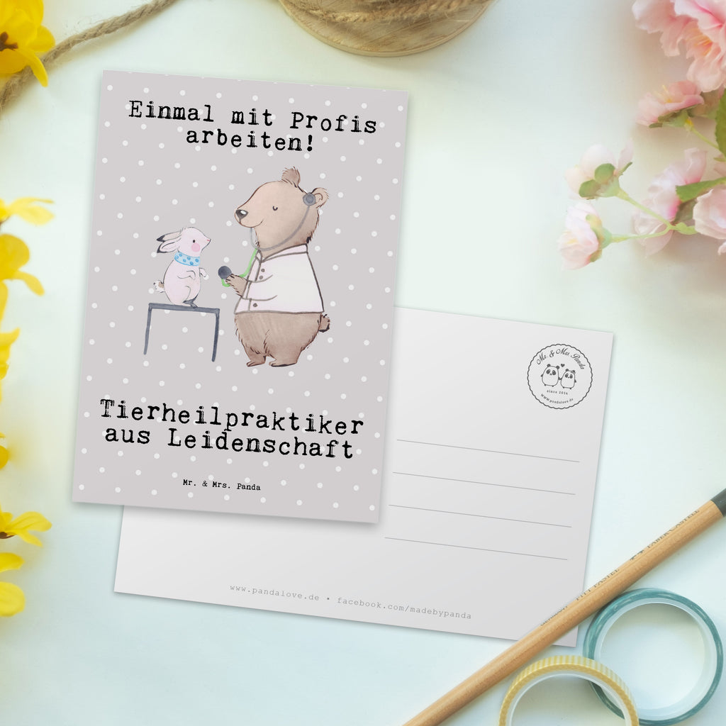 Postkarte Tierheilpraktiker aus Leidenschaft Postkarte, Karte, Geschenkkarte, Grußkarte, Einladung, Ansichtskarte, Geburtstagskarte, Einladungskarte, Dankeskarte, Ansichtskarten, Einladung Geburtstag, Einladungskarten Geburtstag, Beruf, Ausbildung, Jubiläum, Abschied, Rente, Kollege, Kollegin, Geschenk, Schenken, Arbeitskollege, Mitarbeiter, Firma, Danke, Dankeschön