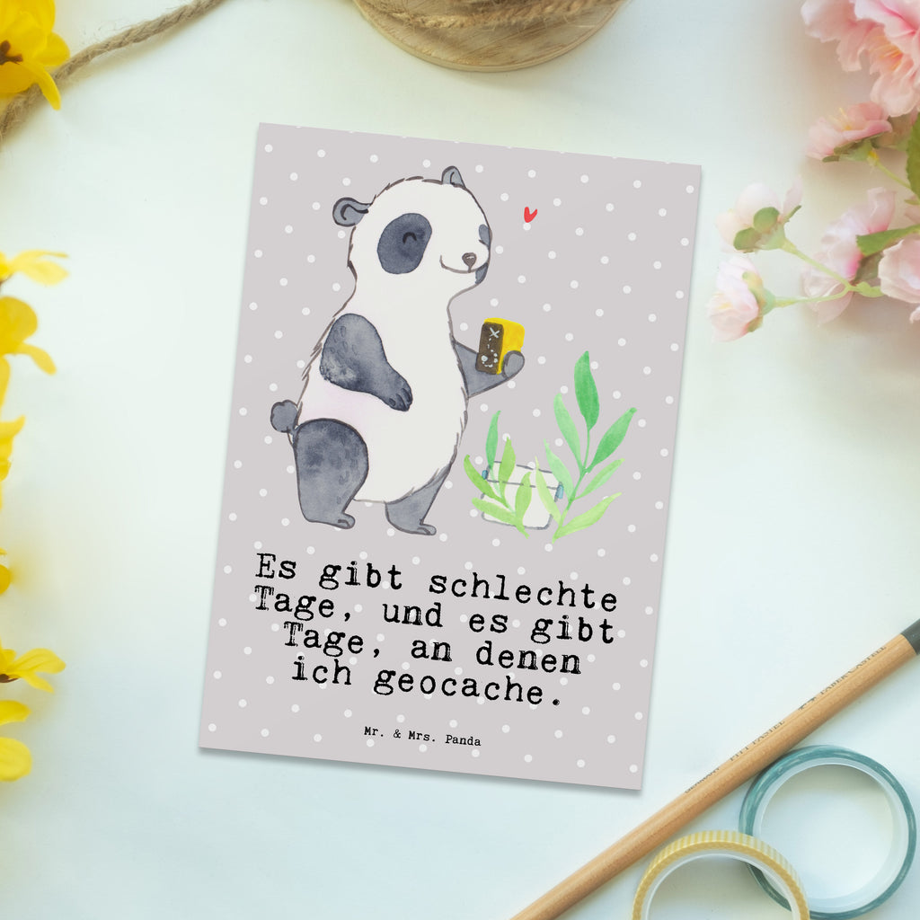 Postkarte Panda Geocaching Tage Postkarte, Karte, Geschenkkarte, Grußkarte, Einladung, Ansichtskarte, Geburtstagskarte, Einladungskarte, Dankeskarte, Ansichtskarten, Einladung Geburtstag, Einladungskarten Geburtstag, Geschenk, Sport, Sportart, Hobby, Schenken, Danke, Dankeschön, Auszeichnung, Gewinn, Sportler, Geocaching, Schatzsuchen, GPS Schnitzeljagd, Opencaching