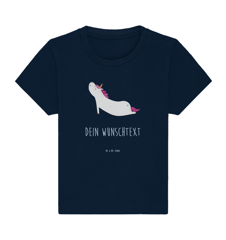 Personalisiertes Baby Shirt Einhorn Yoga Personalisiertes Baby T-Shirt, Personalisiertes Jungen Baby T-Shirt, Personalisiertes Mädchen Baby T-Shirt, Personalisiertes Shirt, Einhorn, Einhörner, Einhorn Deko, Pegasus, Unicorn, Yoga, Namaste, Achtsamkeit, Entspannung, Joga, Yogamatte, Sport, lustig, witzig, süß