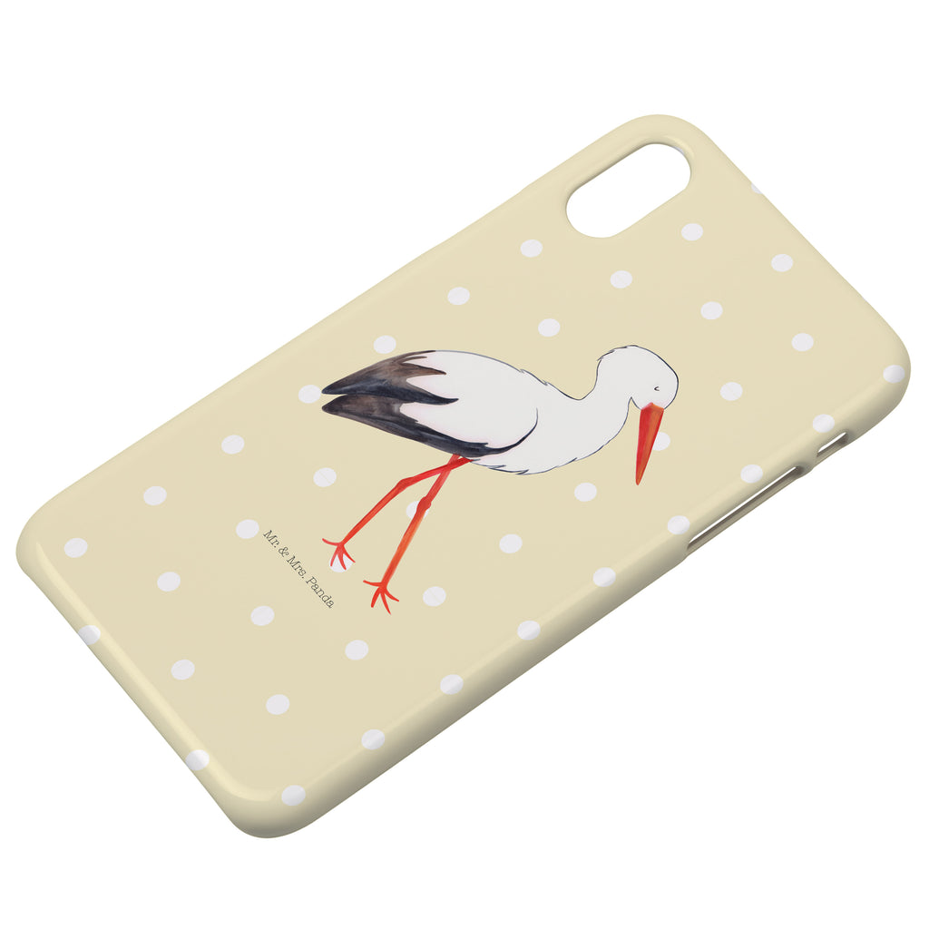 Handyhülle Storch Handyhülle, Handycover, Cover, Handy, Hülle, Iphone 10, Iphone X, Tiermotive, Gute Laune, lustige Sprüche, Tiere, Storch, Störche, Schwangerschaft, Geburt, Mutter, Mütter, Mutter werden, Schwanger, Babybauch, Baby