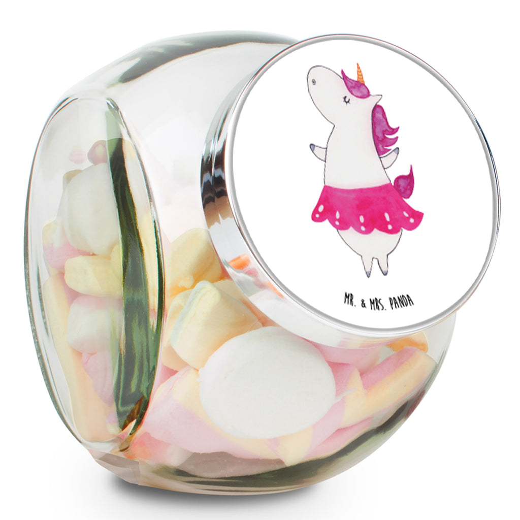 Bonbonglas Einhorn Ballerina Vorratsdose, Vorratsbehälter, Süßigkeitenglas, Süßigkeitendose, Kaffeedose, Müslidose, Teedose, Keksbehälter, Keksedose, Glasdose, Glasbälter, Vorratsglas, Küchenbehälter, Aufbewahrungsdose, Aufbewahungsglas, Gewürzdose, Küchenorganizer, Snackdose, Einhorn, Einhörner, Einhorn Deko, Pegasus, Unicorn, Tanzen, Ballerina, Party, Wohnung, Spaß, Feiern, Geburtstag, Tänzerin, Lebenslust, Lebensfreude