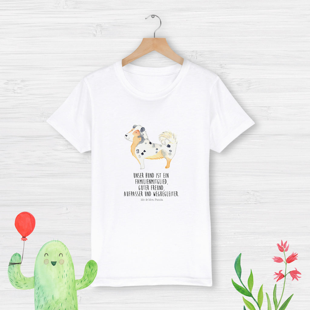 Organic Kinder T-Shirt Hund Australien Shepherd Kinder T-Shirt, Kinder T-Shirt Mädchen, Kinder T-Shirt Jungen, Hund, Hundemotiv, Haustier, Hunderasse, Tierliebhaber, Hundebesitzer, Sprüche, Australien Shepherd, Shepherd, Hundeliebe, Familienhund, Spruch