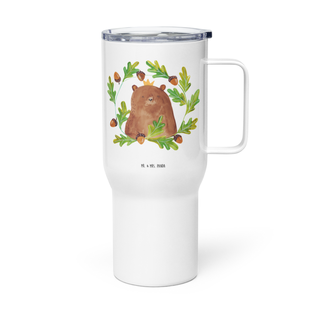 XXL Thermobecher Bär König Thermobecher, XL Thermobecher, Reisebecher, XL Reisetasse, Großer Thermobecher, Autobecher, Jumbo Becher, Bär, Teddy, Teddybär, Papa, Papa Bär, bester Vater, bester Papa, weltbester Papa, Vatertag, Vater, Dad, Daddy, Papi