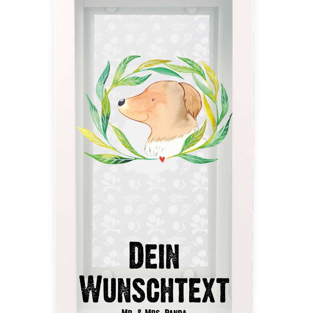 Personalisierte Deko Laterne Hund Ranke Gartenlampe, Gartenleuchte, Gartendekoration, Gartenlicht, Laterne kleine Laternen, XXL Laternen, Laterne groß, Hund, Hundemotiv, Haustier, Hunderasse, Tierliebhaber, Hundebesitzer, Sprüche, Ranke, Therapie, Selbsttherapie, Hundeliebe, Hundeglück, Hunde