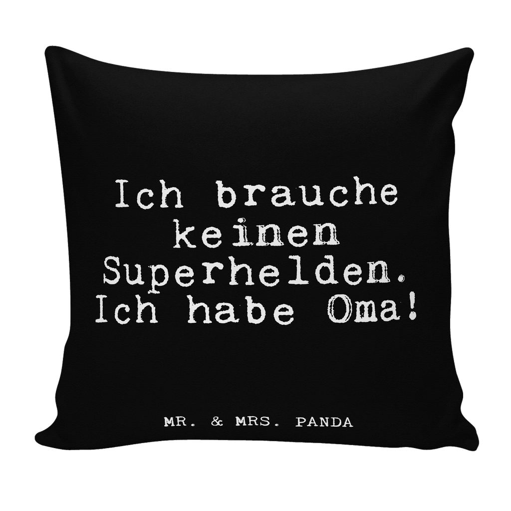 40x40 Kissen Fun Talk Ich brauche keinen Superhelden. Ich habe Oma! Kissenhülle, Kopfkissen, Sofakissen, Dekokissen, Motivkissen, sofakissen, sitzkissen, Kissen, Kissenbezüge, Kissenbezug 40x40, Kissen 40x40, Kissenhülle 40x40, Zierkissen, Couchkissen, Dekokissen Sofa, Sofakissen 40x40, Dekokissen 40x40, Kopfkissen 40x40, Kissen 40x40 Waschbar, Spruch, Sprüche, lustige Sprüche, Weisheiten, Zitate, Spruch Geschenke, Glizer Spruch Sprüche Weisheiten Zitate Lustig Weisheit Worte