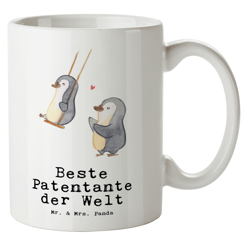 XL Tasse Pinguin Beste Patentante der Welt XL Tasse, Große Tasse, Grosse Kaffeetasse, XL Becher, XL Teetasse, spülmaschinenfest, Jumbo Tasse, Groß, für, Dankeschön, Geschenk, Schenken, Geburtstag, Geburtstagsgeschenk, Geschenkidee, Danke, Bedanken, Mitbringsel, Freude machen, Geschenktipp, Patentante, Paten Tante, Lieblingstante, Taufpartner, Taufe, Familie, Kleinigkeit, Nichte, Neffe