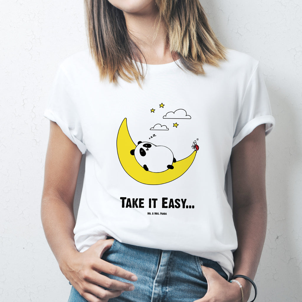 Personalisiertes T-Shirt Easy & Peasy Take it Easy T-Shirt Personalisiert, T-Shirt mit Namen, T-Shirt mit Aufruck, Männer, Frauen