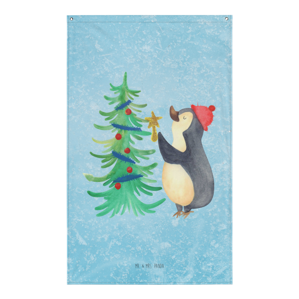 Wandteppich Pinguin Weihnachtsbaum Wandbehang, Dekoration, Boho, Wandteppich, Wandtuch, Wanddeko, Tapisserie, Tapestry, Wandbild, Textil-Kunst, Schmuck-Wandbehang, Wand Deko, Kinderzimmer, Kinderzimmer Wand, Kinderzimmer Deko, Kinderzimmer Wanddeko, Winter, Weihnachten, Weihnachtsdeko, Nikolaus, Advent, Heiligabend, Wintermotiv, Pinguin