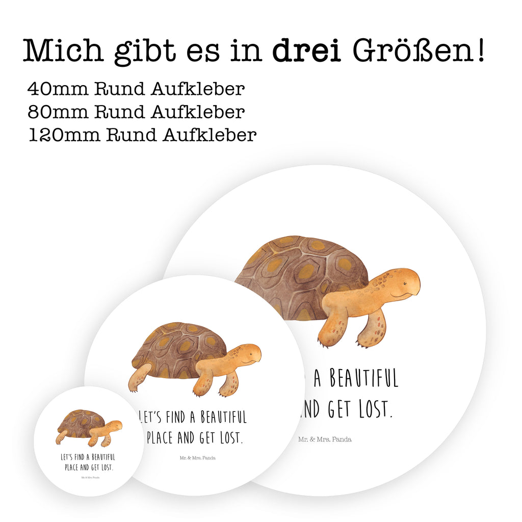 Rund Aufkleber Schildkröte Marschieren Sticker, Aufkleber, Etikett, Meerestiere, Meer, Urlaub, Schildkröte, Schildkröten, get lost, Abenteuer, Reiselust, Inspiration, Neustart, Motivation, Lieblingsmensch