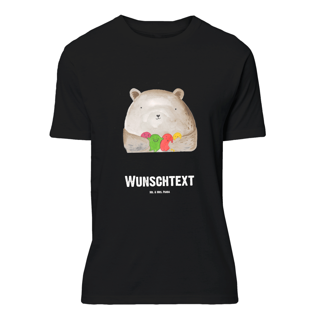 Personalisiertes T-Shirt Bär Gefühl T-Shirt Personalisiert, T-Shirt mit Namen, T-Shirt mit Aufruck, Männer, Frauen, Wunschtext, Bedrucken, Bär, Teddy, Teddybär, Wahnsinn, Verrückt, Durchgedreht