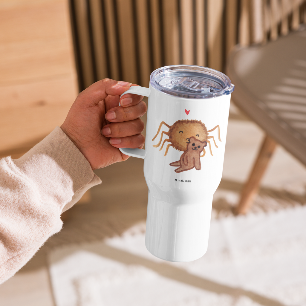 XXL Thermobecher Spinne Agathe Teddy Thermobecher, XL Thermobecher, Reisebecher, XL Reisetasse, Großer Thermobecher, Autobecher, Jumbo Becher, Spinne Agathe, Spinne, Agathe, Videos, Merchandise, Freundschaft, Liebesgeschenk, Verliebt, Liebesbeweis, Teddy, Treue, Miteinander, Dankeschön