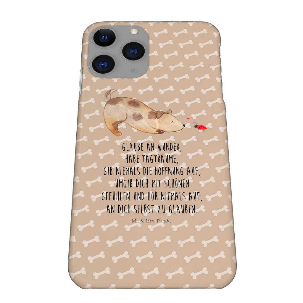 Handyhülle Hund Marienkäfer Handyhülle, Handycover, Cover, Handy, Hülle, Iphone 10, Iphone X, Hund, Hundemotiv, Haustier, Hunderasse, Tierliebhaber, Hundebesitzer, Sprüche, Hunde, Hundespruch, Marienkäfer, Mischling, Mischlinghund