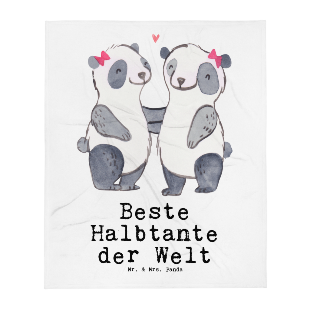 Kuscheldecke Panda Beste Halbtante der Welt Decke, Wohndecke, Tagesdecke, Wolldecke, Sofadecke, für, Dankeschön, Geschenk, Schenken, Geburtstag, Geburtstagsgeschenk, Geschenkidee, Danke, Bedanken, Mitbringsel, Freude machen, Geschenktipp, Halbtante, Tante, beste Tante, Stieftante, Stief, Stiefgeschwister, Familie, Kleinigkeit