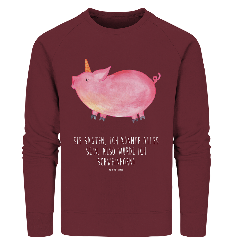 Organic Pullover Einhorn Schwein Pullover, Pullover Männer, Pullover Frauen, Sweatshirt, Sweatshirt Männer, Sweatshirt Frauen, Unisex, Einhorn, Einhörner, Einhorn Deko, Pegasus, Unicorn, Party, Spaß, Schwein, Schweinhorn, Bauer, witzig. lustig, Spruch, geschenk, Pig, Piggy, funny, english, englisch