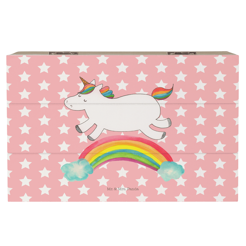 Holzkiste Einhorn Regenbogen Holzkiste, Kiste, Schatzkiste, Truhe, Schatulle, XXL, Erinnerungsbox, Erinnerungskiste, Dekokiste, Aufbewahrungsbox, Geschenkbox, Geschenkdose, Einhorn, Einhörner, Einhorn Deko, Pegasus, Unicorn, Regenbogen, Glitzer, Einhornpower, Erwachsenwerden, Einhornautobahn