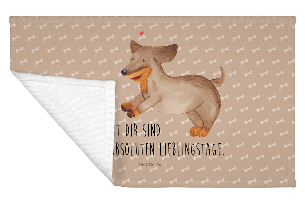 Handtuch Hund Dackel Handtuch, Badehandtuch, Badezimmer, Handtücher, groß, Kinder, Baby, Hund, Hundemotiv, Haustier, Hunderasse, Tierliebhaber, Hundebesitzer, Sprüche, Hunde, Dackel, Dachshund, happy dog