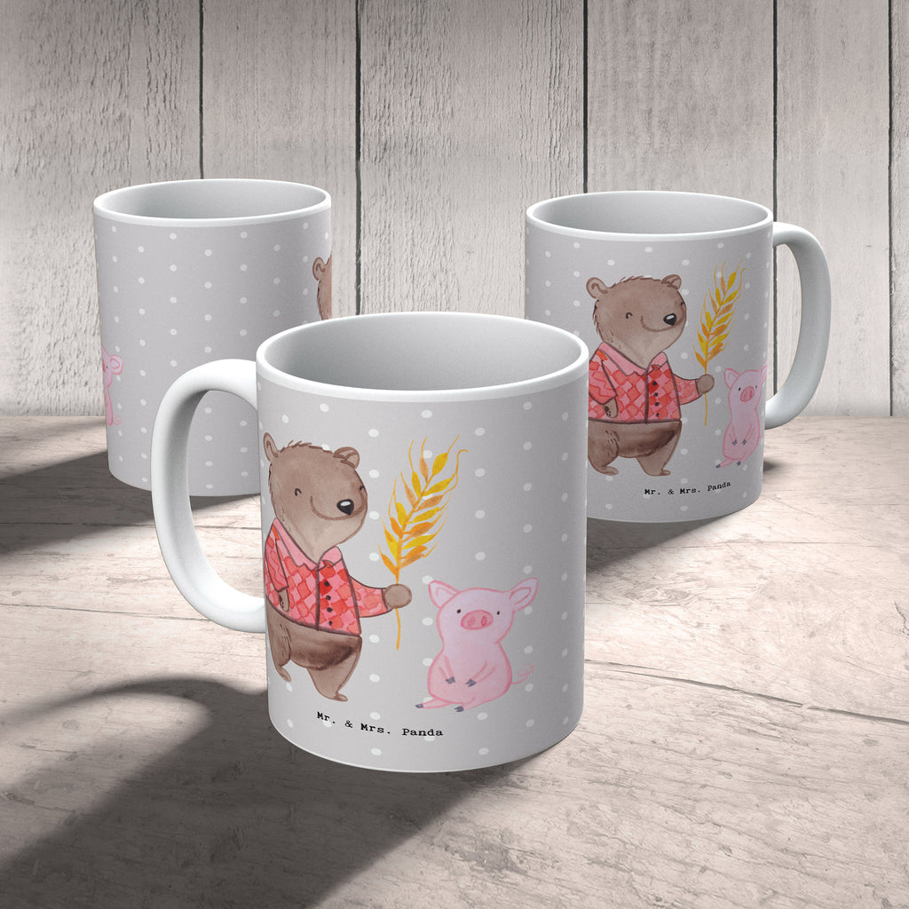 Tasse Bauer mit Herz Tasse, Kaffeetasse, Teetasse, Becher, Kaffeebecher, Teebecher, Keramiktasse, Porzellantasse, Büro Tasse, Geschenk Tasse, Tasse Sprüche, Tasse Motive, Kaffeetassen, Tasse bedrucken, Designer Tasse, Cappuccino Tassen, Schöne Teetassen, Beruf, Ausbildung, Jubiläum, Abschied, Rente, Kollege, Kollegin, Geschenk, Schenken, Arbeitskollege, Mitarbeiter, Firma, Danke, Dankeschön, Landwirt; Bauer, Tierwirt, Agronom, Farmer, Bauernhof