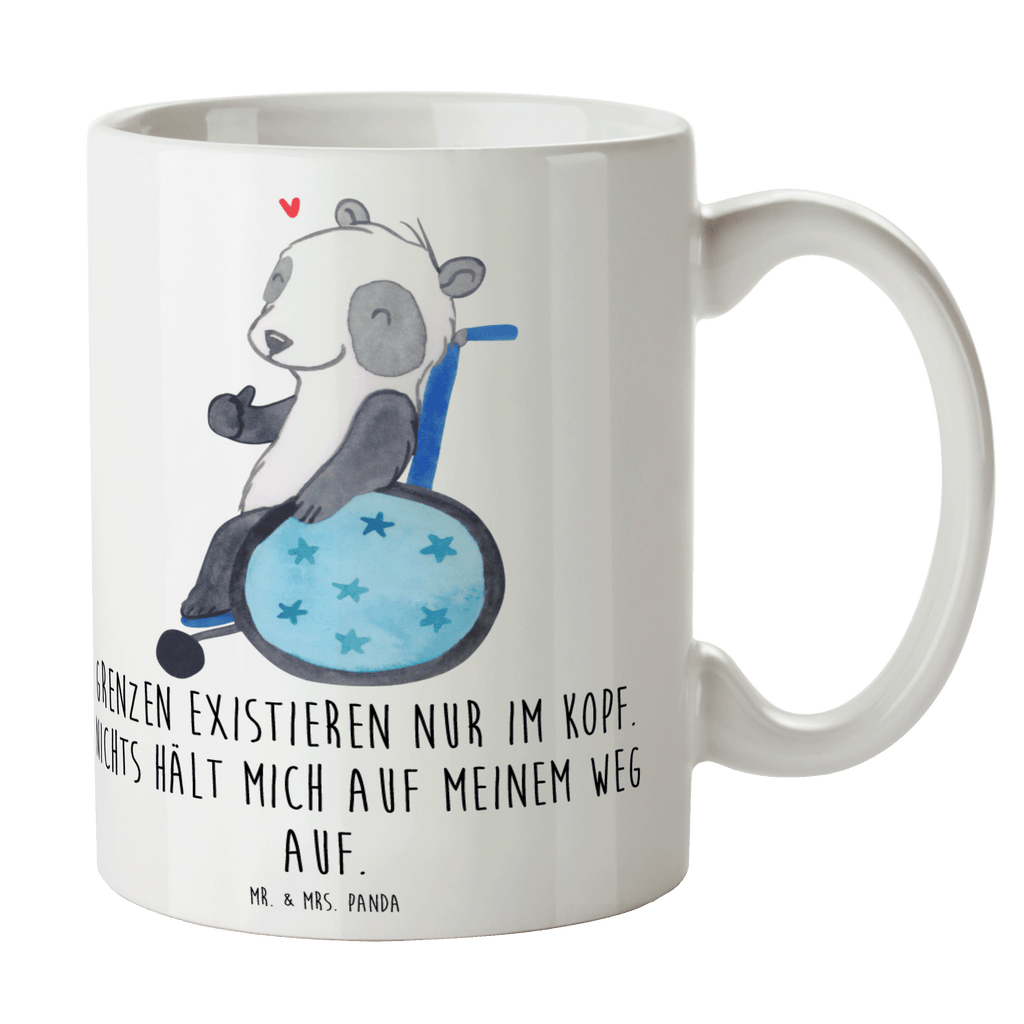 Tasse Panda Rollstuhl Tasse, Kaffeetasse, Teetasse, Becher, Kaffeebecher, Teebecher, Keramiktasse, Porzellantasse, Büro Tasse, Geschenk Tasse, Tasse Sprüche, Tasse Motive, Kaffeetassen, Tasse bedrucken, Designer Tasse, Cappuccino Tassen, Schöne Teetassen, Panda, Rollstuhl