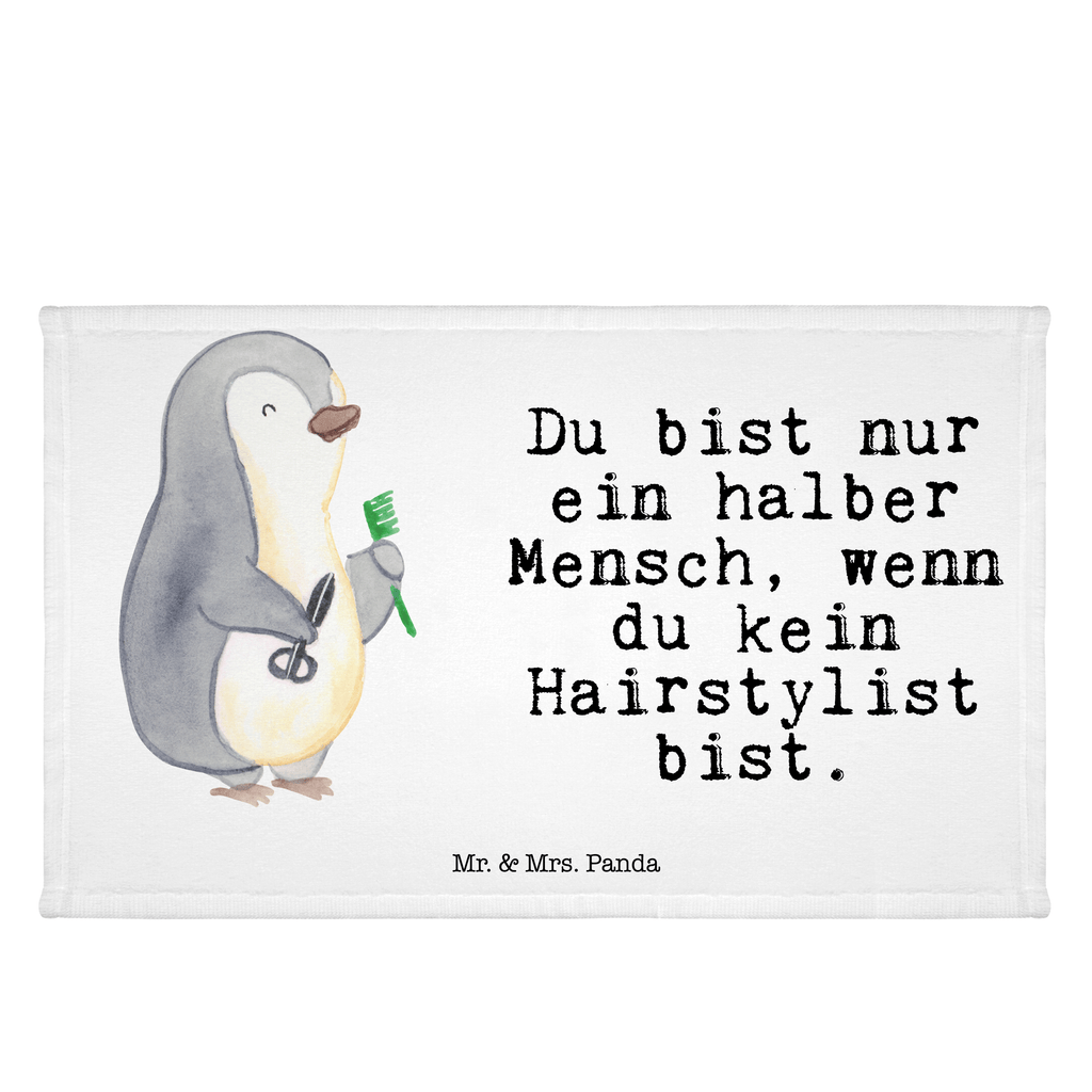 Handtuch Hairstylist mit Herz Gästetuch, Reisehandtuch, Sport Handtuch, Frottier, Kinder Handtuch, Beruf, Ausbildung, Jubiläum, Abschied, Rente, Kollege, Kollegin, Geschenk, Schenken, Arbeitskollege, Mitarbeiter, Firma, Danke, Dankeschön, Frisör, Haarstylist, Hairstylist, Friseursalon, Barbier, Coiffeur, Eröffnung Friseur