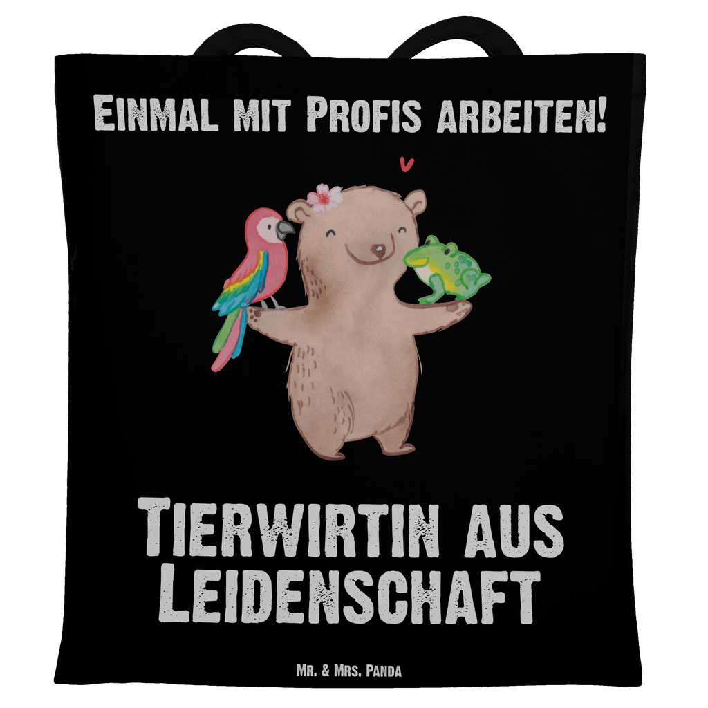 Tragetasche Tierwirtin aus Leidenschaft Beuteltasche, Beutel, Einkaufstasche, Jutebeutel, Stoffbeutel, Tasche, Shopper, Umhängetasche, Strandtasche, Schultertasche, Stofftasche, Tragetasche, Badetasche, Jutetasche, Einkaufstüte, Laptoptasche, Beruf, Ausbildung, Jubiläum, Abschied, Rente, Kollege, Kollegin, Geschenk, Schenken, Arbeitskollege, Mitarbeiter, Firma, Danke, Dankeschön, Landwirtin, Bäuerin, Tierwirtin, Agronomin, Farmerin, Bauernhof