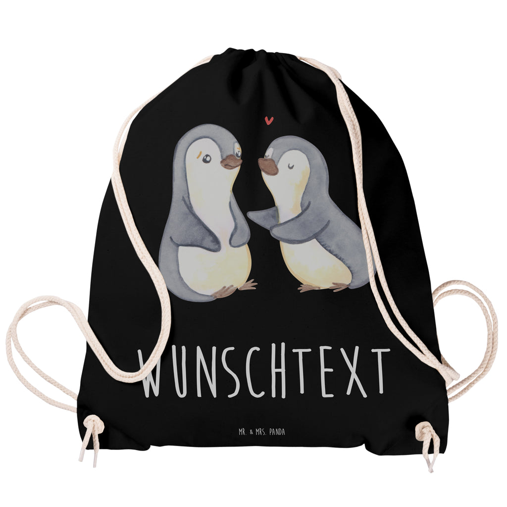 Personalisierter Sportbeutel Pinguine trösten Personalisierter Sportbeutel, Personalisierter Beutel, Personalisierte Sporttasche, Personalisierter Tasche, Personalisierter Stoffbeutel, Personalisierter Sportbeutel Kinder, Sportbeutel mit Namen, Turnbeutel mit Namen, Beutel mit Namen, Sporttasche mit Namen, Tasche mit Namen, Stoffbeutel mit Namen, Sportbeutel Kinder mit Namen, Wunschtext, Wunschnamen, Personalisierbar, Personalisierung, Liebe, Partner, Freund, Freundin, Ehemann, Ehefrau, Heiraten, Verlobung, Heiratsantrag, Liebesgeschenk, Jahrestag, Hocheitstag, Valentinstag, Geschenk für Frauen, Hochzeitstag, Mitbringsel, Geschenk für Freundin, Geschenk für Partner, Liebesbeweis, für Männer, für Ehemann