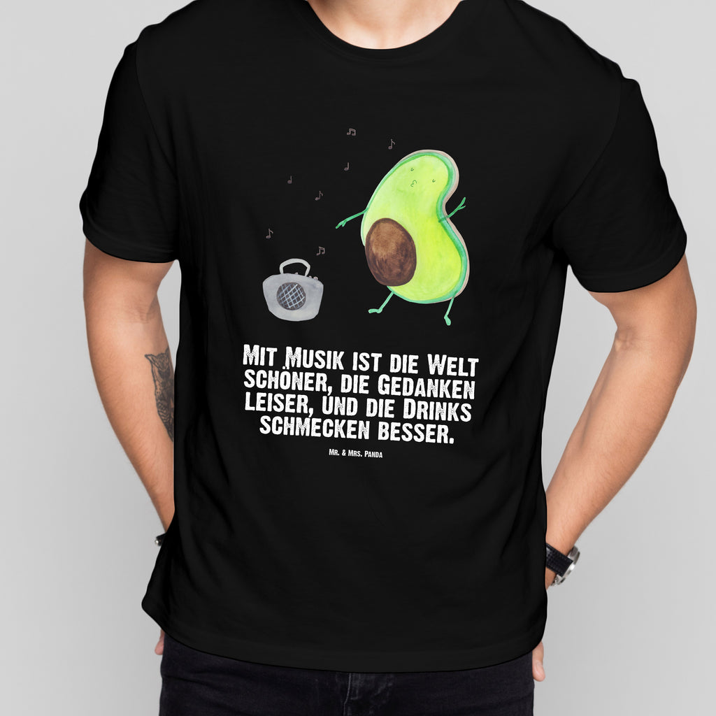 T-Shirt Standard Avocado tanzt T-Shirt, Shirt, Tshirt, Lustiges T-Shirt, T-Shirt mit Spruch, Party, Junggesellenabschied, Jubiläum, Geburstag, Herrn, Damen, Männer, Frauen, Schlafshirt, Nachthemd, Sprüche, Avocado, Veggie, Vegan, Gesund