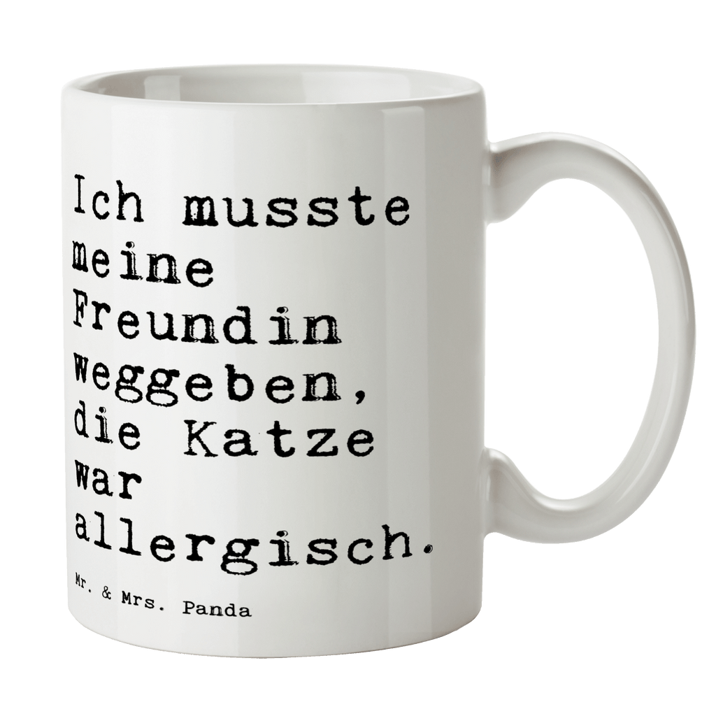 Tasse Ich musste meine Freundin... Tasse, Kaffeetasse, Teetasse, Becher, Kaffeebecher, Teebecher, Keramiktasse, Porzellantasse, Büro Tasse, Geschenk Tasse, Tasse Sprüche, Tasse Motive, Kaffeetassen, Tasse bedrucken, Designer Tasse, Cappuccino Tassen, Schöne Teetassen, Spruch, Sprüche, lustige Sprüche, Weisheiten, Zitate, Spruch Geschenke, Spruch Sprüche Weisheiten Zitate Lustig Weisheit Worte