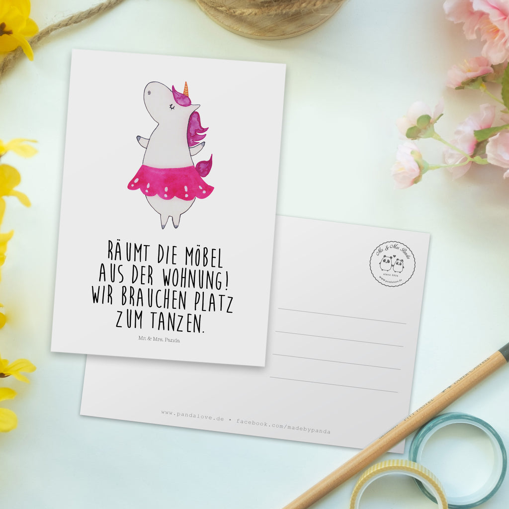 Postkarte Einhorn Ballerina Postkarte, Karte, Geschenkkarte, Grußkarte, Einladung, Ansichtskarte, Geburtstagskarte, Einladungskarte, Dankeskarte, Ansichtskarten, Einladung Geburtstag, Einladungskarten Geburtstag, Einhorn, Einhörner, Einhorn Deko, Pegasus, Unicorn, Tanzen, Ballerina, Party, Wohnung, Spaß, Feiern, Geburtstag, Tänzerin, Lebenslust, Lebensfreude