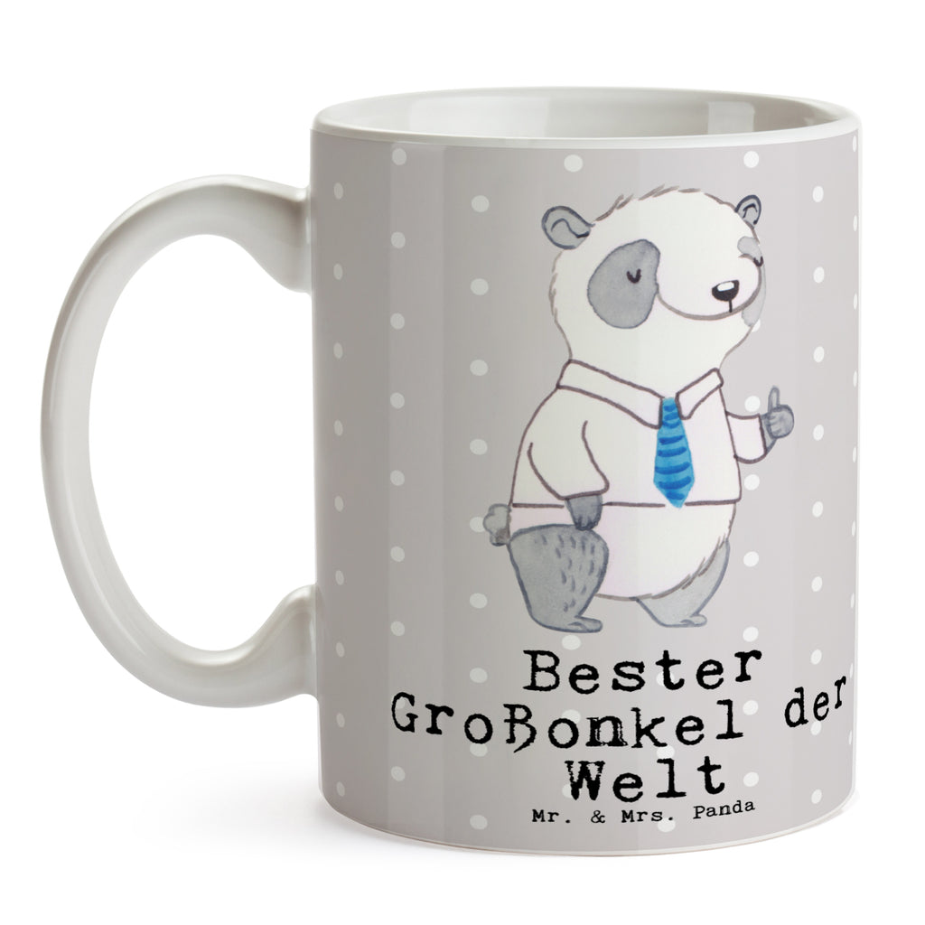 Tasse Panda Bester Großonkel der Welt Tasse, Kaffeetasse, Teetasse, Becher, Kaffeebecher, Teebecher, Keramiktasse, Porzellantasse, Büro Tasse, Geschenk Tasse, Tasse Sprüche, Tasse Motive, Kaffeetassen, Tasse bedrucken, Designer Tasse, Cappuccino Tassen, Schöne Teetassen, für, Dankeschön, Geschenk, Schenken, Geburtstag, Geburtstagsgeschenk, Geschenkidee, Danke, Bedanken, Mitbringsel, Freude machen, Geschenktipp, Großonkel, Onkel