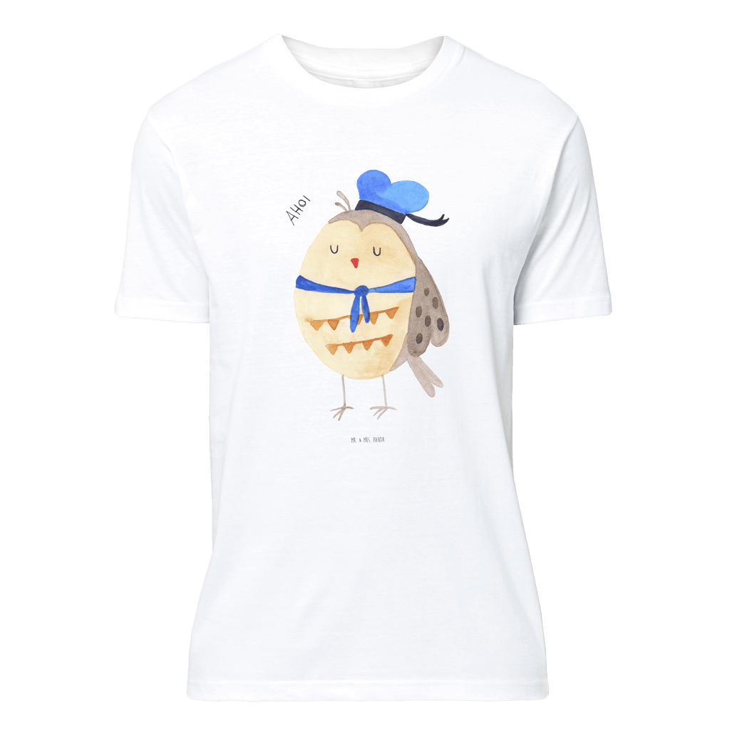 T-Shirt Standard Eule Matrosen T-Shirt, Shirt, Tshirt, Lustiges T-Shirt, T-Shirt mit Spruch, Party, Junggesellenabschied, Jubiläum, Geburstag, Herrn, Damen, Männer, Frauen, Schlafshirt, Nachthemd, Sprüche, Eule, Eule Spruch, Eule Deko, Owl, Wortspiel lustig, Matrose, Freundin, Ehe, Seefahrer, Heimathafen, Hochzeitstag Geschenk