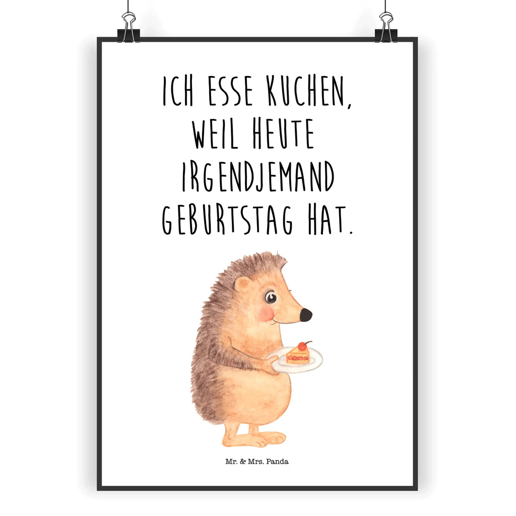 Poster Igel Kuchenstück Poster, Wandposter, Bild, Wanddeko, Küchenposter, Kinderposter, Wanddeko Bild, Raumdekoration, Wanddekoration, Handgemaltes Poster, Mr. & Mrs. Panda Poster, Designposter, Kunstdruck, Posterdruck, Tiermotive, Gute Laune, lustige Sprüche, Tiere, Igel, Essen Spruch, Kuchen, Backen Geschenk, Kuchen backen, Einladung Party, Geburtstagskuchen, Torte