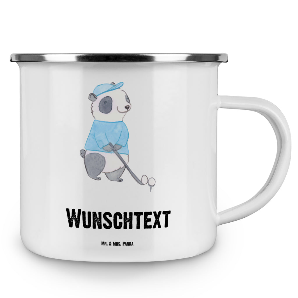 Personalisierte Emaille Tasse Panda Golfen Emaille Tasse personalisiert, Emaille Tasse mit Namen, Campingtasse personalisiert, Namenstasse, Campingtasse bedrucken, Campinggeschirr personalsisert, tasse mit namen, personalisierte tassen, personalisierte tasse, tasse selbst gestalten, tasse bedrucken, tassen bedrucken, Geschenk, Sport, Sportart, Hobby, Schenken, Danke, Dankeschön, Auszeichnung, Gewinn, Sportler, Golfen, Golf spielen, Golfplatz, Golfturnier, Golf Verein