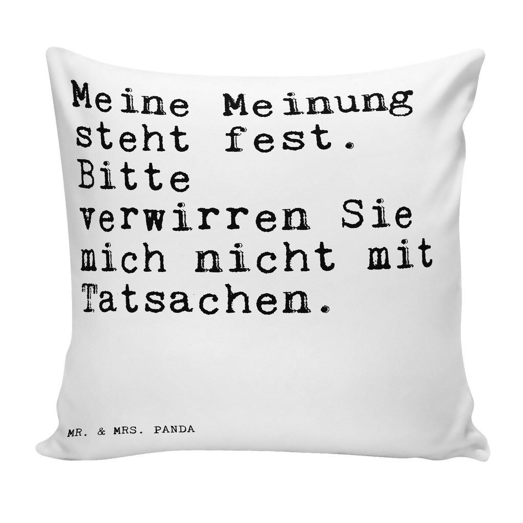 40x40 Kissen Meine Meinung steht fest.... Kissenhülle, Kopfkissen, Sofakissen, Dekokissen, Motivkissen, sofakissen, sitzkissen, Kissen, Kissenbezüge, Kissenbezug 40x40, Kissen 40x40, Kissenhülle 40x40, Zierkissen, Couchkissen, Dekokissen Sofa, Sofakissen 40x40, Dekokissen 40x40, Kopfkissen 40x40, Kissen 40x40 Waschbar, Spruch, Sprüche, lustige Sprüche, Weisheiten, Zitate, Spruch Geschenke, Spruch Sprüche Weisheiten Zitate Lustig Weisheit Worte