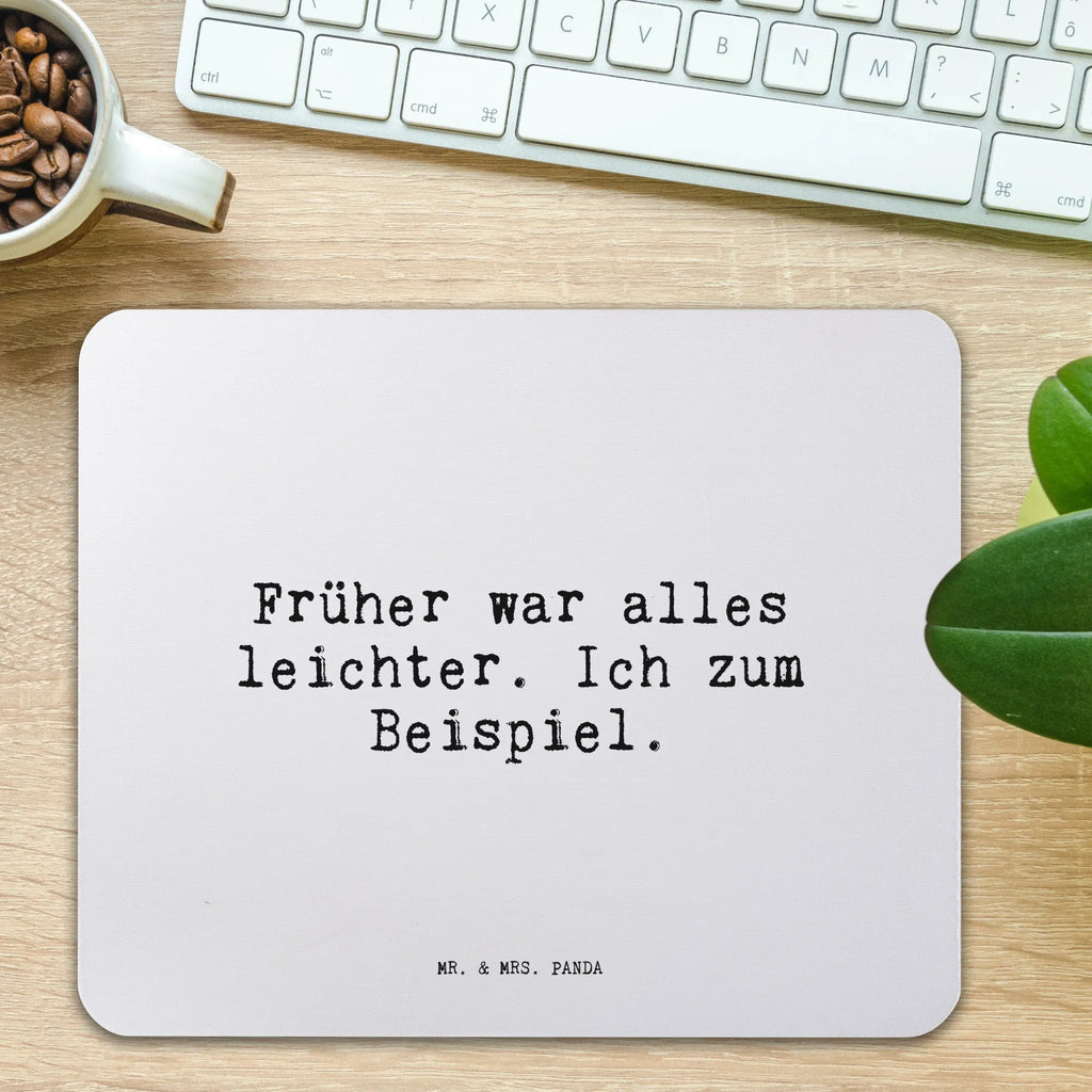 Mauspad Sprüche und Zitate Früher war alles leichter. Ich zum Beispiel. Mousepad, Computer zubehör, Büroausstattung, PC Zubehör, Arbeitszimmer, Mauspad, Einzigartiges Mauspad, Designer Mauspad, Mausunterlage, Mauspad Büro, Spruch, Sprüche, lustige Sprüche, Weisheiten, Zitate, Spruch Geschenke, Spruch Sprüche Weisheiten Zitate Lustig Weisheit Worte