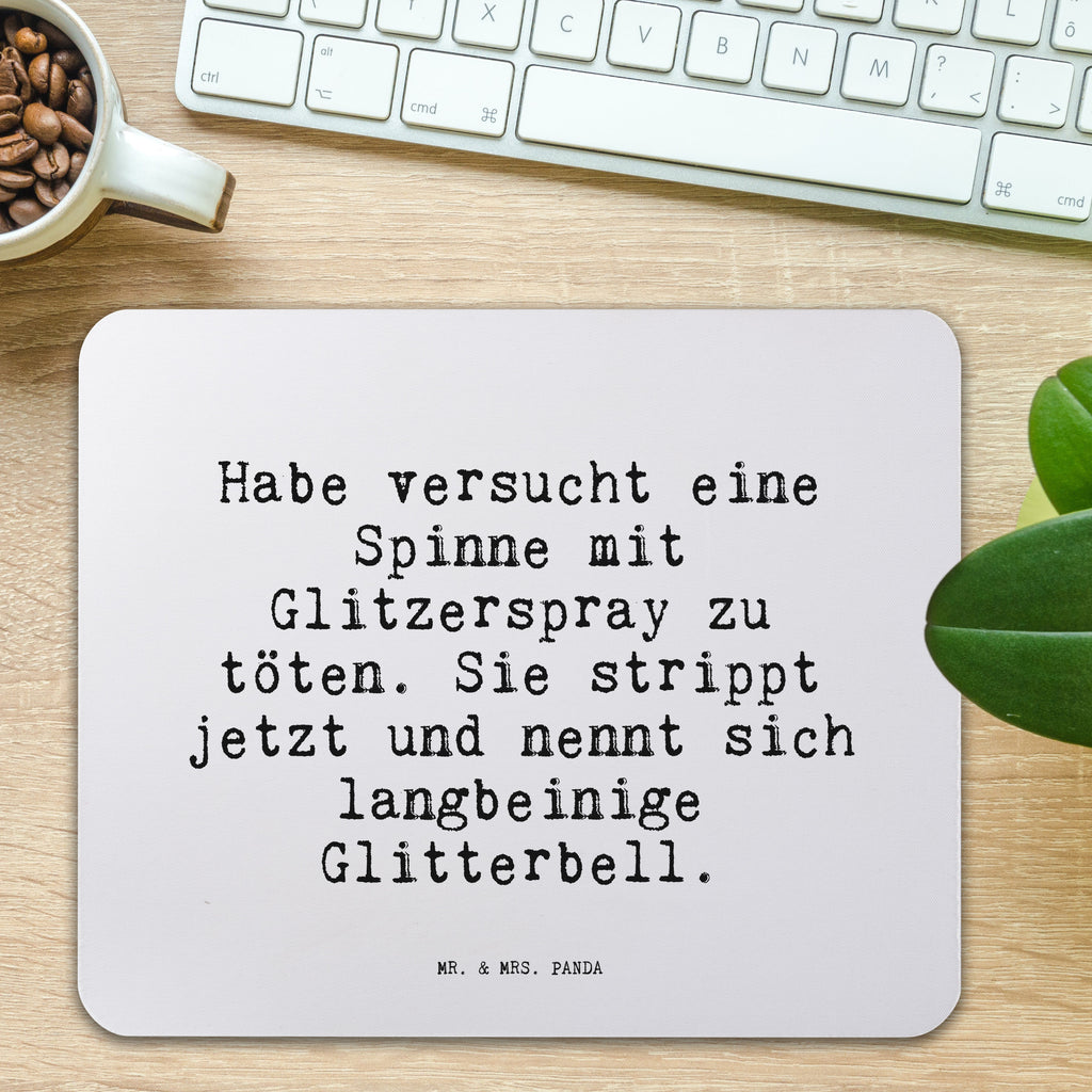 Mauspad Habe versucht eine Spinne... Mousepad, Computer zubehör, Büroausstattung, PC Zubehör, Arbeitszimmer, Mauspad, Einzigartiges Mauspad, Designer Mauspad, Mausunterlage, Mauspad Büro, Spruch, Sprüche, lustige Sprüche, Weisheiten, Zitate, Spruch Geschenke, Spruch Sprüche Weisheiten Zitate Lustig Weisheit Worte