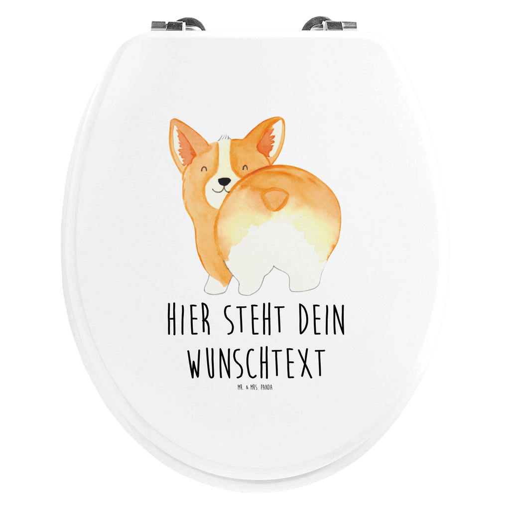 Personalisierter WC Sitz Motiv Corgie Po Personalisierte Klobrille, Personalisierter Klodeckel, Personalisierter Toilettendeckel, Personalisierter WC-Sitz, Toilettendeckel mit Namen, WC Sitz mit Namen, Hund, Hundemotiv, Haustier, Hunderasse, Tierliebhaber, Hundebesitzer, Sprüche, Corgie, Hundeliebe, Motivation, Selbstliebe, Spruch