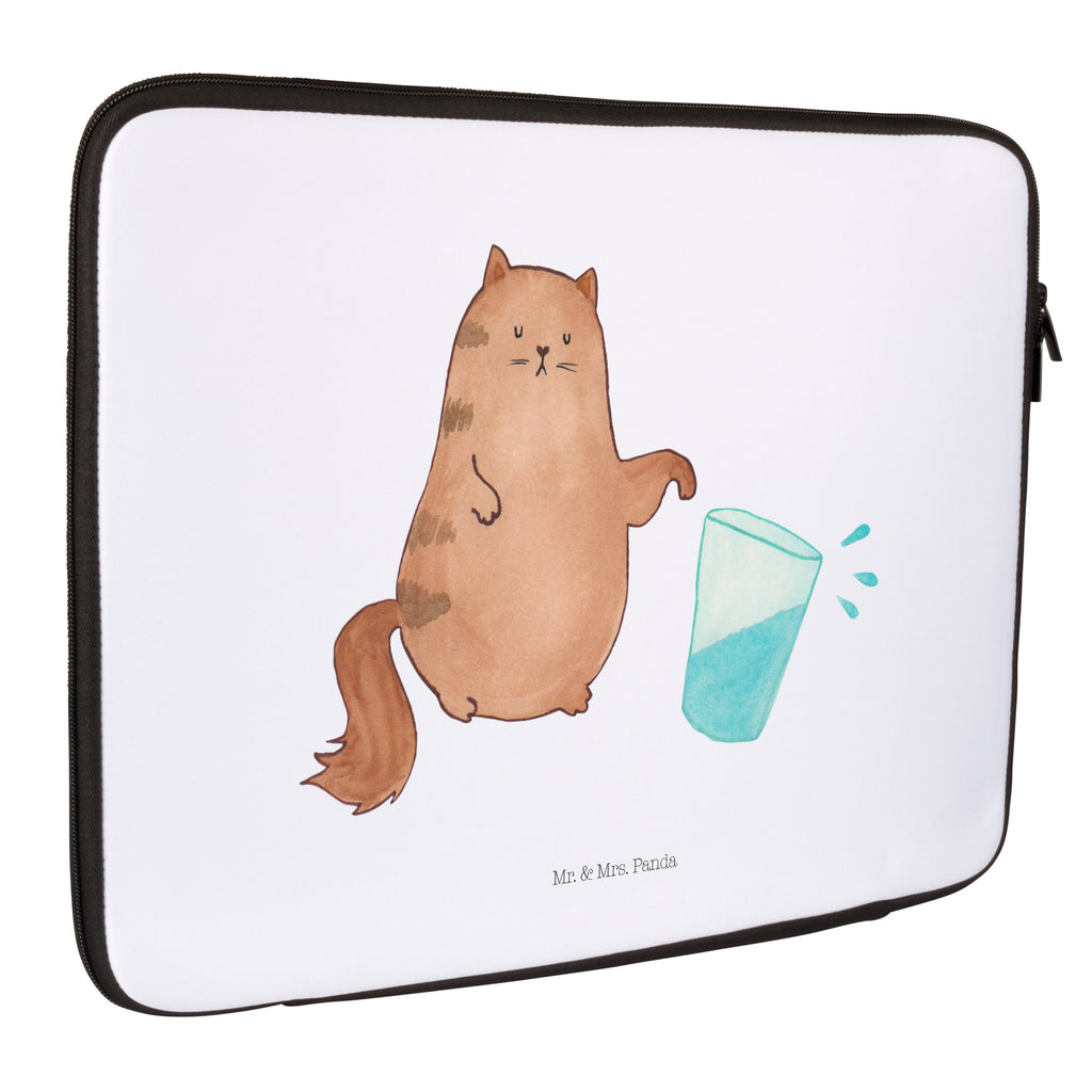 Notebook Tasche Katze Wasserglas Notebook Tasche, Laptop, Computertasche, Tasche, Notebook-Tasche, Notebook-Reisehülle, Notebook Schutz, Katze, Katzenmotiv, Katzenfan, Katzendeko, Katzenfreund, Katzenliebhaber, Katzenprodukte, Katzenartikel, Katzenaccessoires, Katzensouvenirs, Katzenliebhaberprodukte, Katzenmotive, Katzen, Kater, Mietze, Cat, Cats, Katzenhalter, Katzenbesitzerin, Haustier, Wasser, Glas