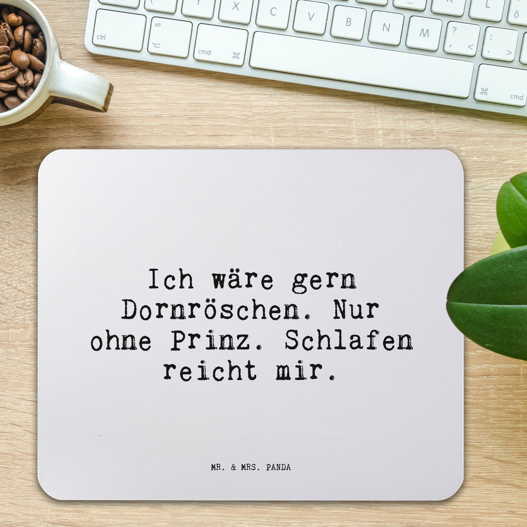 Mauspad Ich wäre gern Dornröschen.... Mousepad, Computer zubehör, Büroausstattung, PC Zubehör, Arbeitszimmer, Mauspad, Einzigartiges Mauspad, Designer Mauspad, Mausunterlage, Mauspad Büro, Spruch, Sprüche, lustige Sprüche, Weisheiten, Zitate, Spruch Geschenke, Spruch Sprüche Weisheiten Zitate Lustig Weisheit Worte