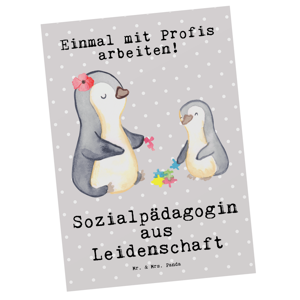 Postkarte Sozialpädagogin aus Leidenschaft Postkarte, Karte, Geschenkkarte, Grußkarte, Einladung, Ansichtskarte, Geburtstagskarte, Einladungskarte, Dankeskarte, Ansichtskarten, Einladung Geburtstag, Einladungskarten Geburtstag, Beruf, Ausbildung, Jubiläum, Abschied, Rente, Kollege, Kollegin, Geschenk, Schenken, Arbeitskollege, Mitarbeiter, Firma, Danke, Dankeschön