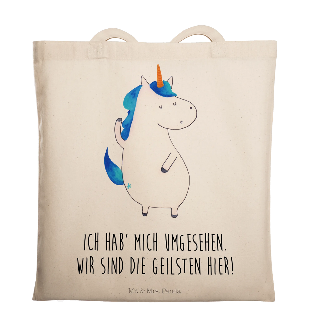 Tragetasche Einhorn Mann Beuteltasche, Beutel, Einkaufstasche, Jutebeutel, Stoffbeutel, Tasche, Shopper, Umhängetasche, Strandtasche, Schultertasche, Stofftasche, Tragetasche, Badetasche, Jutetasche, Einkaufstüte, Laptoptasche, Einhorn, Einhörner, Einhorn Deko, Pegasus, Unicorn, cool, Mann, Freundin, Familie, bester Freund, BFF, Party, hübsch, beste