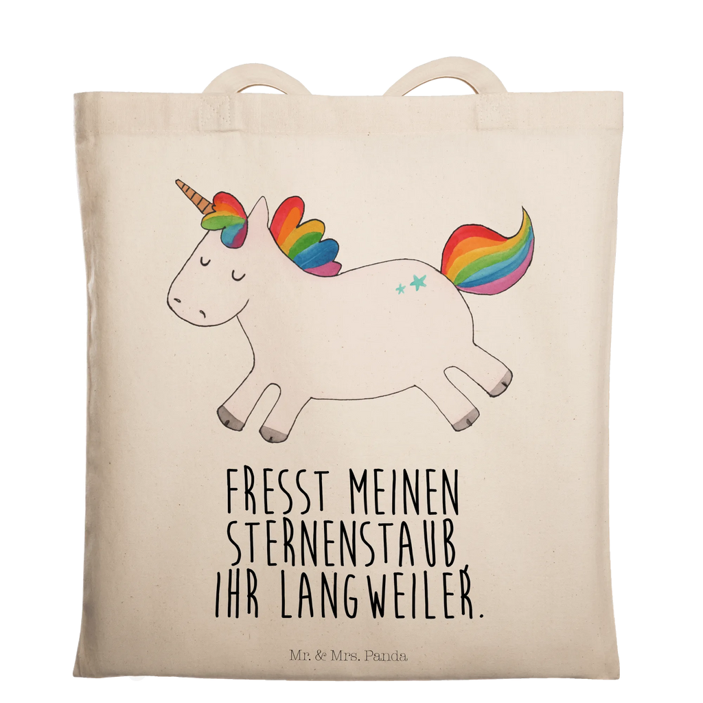 Tragetasche Einhorn Happy Beuteltasche, Beutel, Einkaufstasche, Jutebeutel, Stoffbeutel, Tasche, Shopper, Umhängetasche, Strandtasche, Schultertasche, Stofftasche, Tragetasche, Badetasche, Jutetasche, Einkaufstüte, Laptoptasche, Einhorn, Einhörner, Einhorn Deko, Unicorn, glücklich, fröhlich, Spaß, Freude, Lebensfreude, witzig, spannend, Lächeln, Lachen