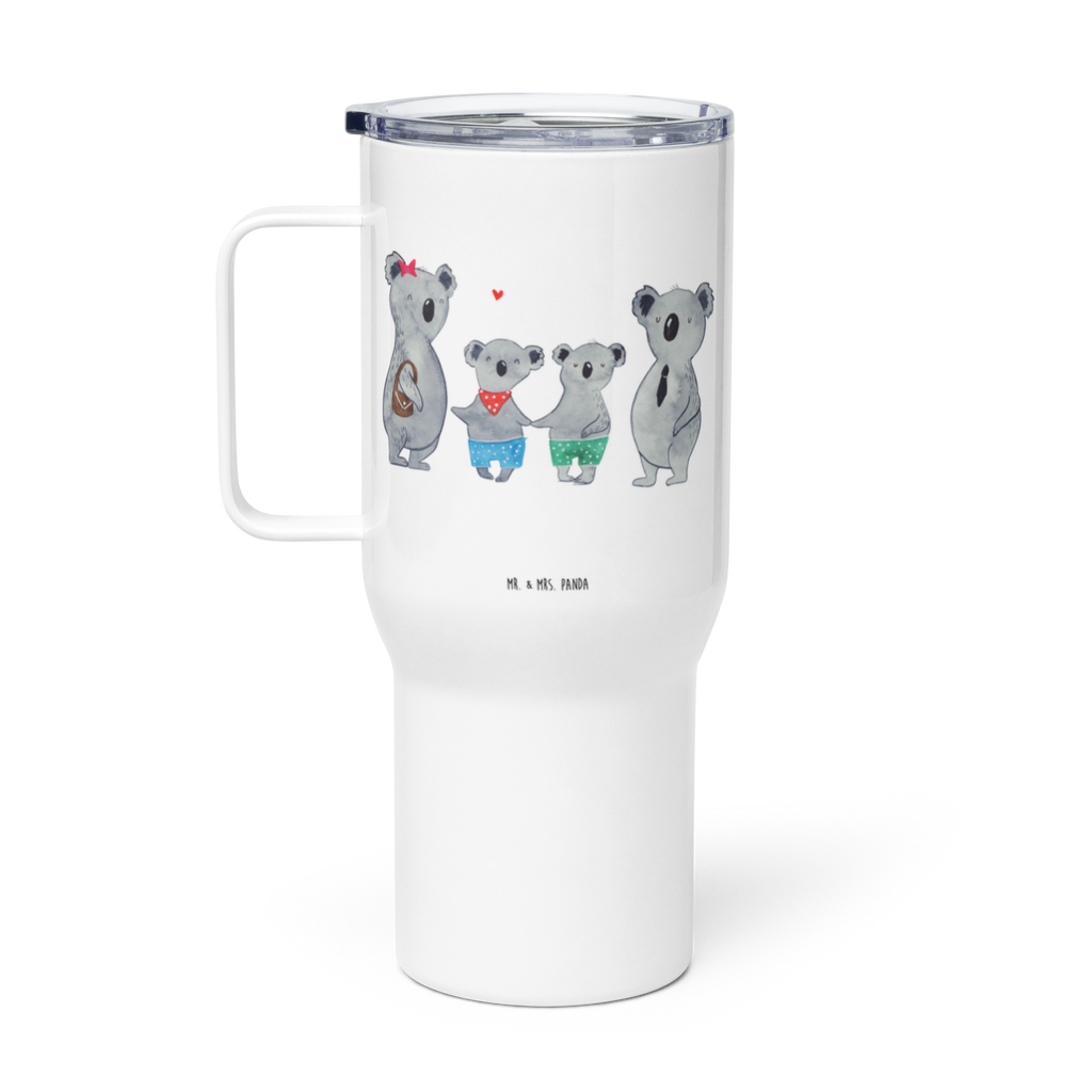 XXL Thermobecher Koala Familie zwei Thermobecher, XL Thermobecher, Reisebecher, XL Reisetasse, Großer Thermobecher, Autobecher, Jumbo Becher, Familie, Vatertag, Muttertag, Bruder, Schwester, Mama, Papa, Oma, Opa, Koala, Koalabär, beste Familie, Familienzeit, Familienleben, Koalafamilie, Lieblingsfamilie