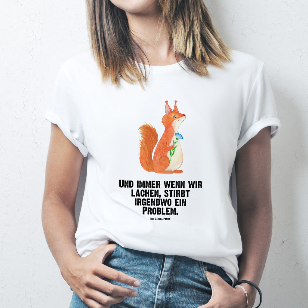 T-Shirt Standard Eichhörnchen Blume T-Shirt, Shirt, Tshirt, Lustiges T-Shirt, T-Shirt mit Spruch, Party, Junggesellenabschied, Jubiläum, Geburstag, Herrn, Damen, Männer, Frauen, Schlafshirt, Nachthemd, Sprüche, Tiermotive, Gute Laune, lustige Sprüche, Tiere, Eichhörnchen, Eichhorn, Spruch positiv, Lachen, Spaß, Motivation Sprüche, Motivation Bilder, glücklich Spruch, Spruch Deko