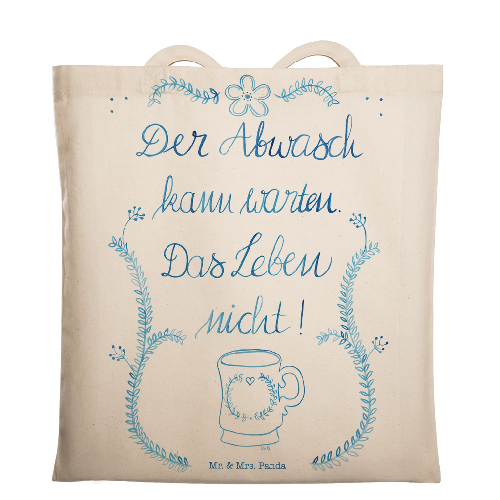 Tragetasche Der Abwasch kann warten Beuteltasche, Beutel, Einkaufstasche, Jutebeutel, Stoffbeutel, Tasche, Shopper, Umhängetasche, Strandtasche, Schultertasche, Stofftasche, Tragetasche, Badetasche, Jutetasche, Einkaufstüte, Laptoptasche, Blumen Deko, Frühlings Deko, Sommer Deko, Dekoration, positive Botschaft, Naturliebhaber, Outdoor, Natur, Abenteuer, Lebensweisheit, Weisheit, Küche Deko, Küche Spruch, Abwasch, Küchendienst, Leben Spruch, Geschenk Reise