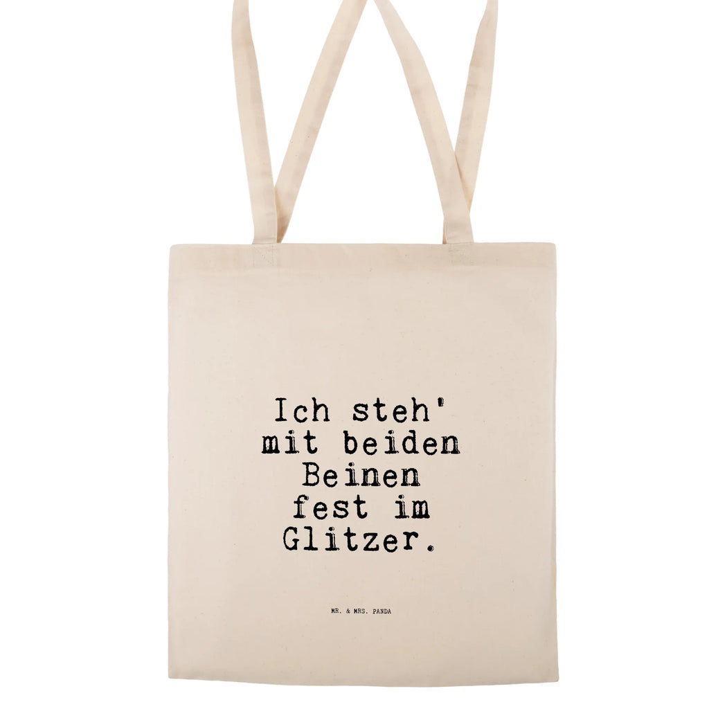 Tragetasche Ich steh' mit beiden... Beuteltasche, Beutel, Einkaufstasche, Jutebeutel, Stoffbeutel, Tasche, Shopper, Umhängetasche, Strandtasche, Schultertasche, Stofftasche, Tragetasche, Badetasche, Jutetasche, Einkaufstüte, Laptoptasche, Spruch, Sprüche, lustige Sprüche, Weisheiten, Zitate, Spruch Geschenke, Spruch Sprüche Weisheiten Zitate Lustig Weisheit Worte