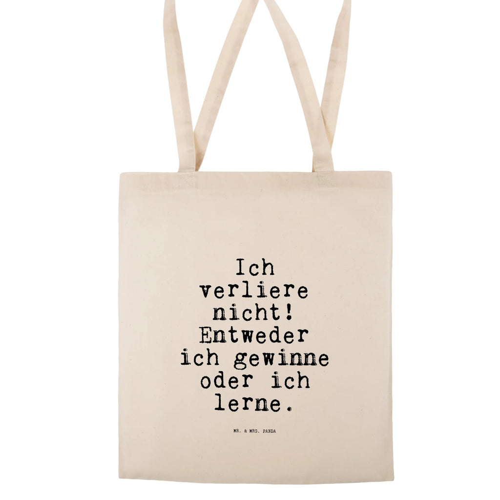 Tragetasche Sprüche und Zitate Ich verliere nicht! Entweder ich gewinne oder ich lerne. Beuteltasche, Beutel, Einkaufstasche, Jutebeutel, Stoffbeutel, Tasche, Shopper, Umhängetasche, Strandtasche, Schultertasche, Stofftasche, Tragetasche, Badetasche, Jutetasche, Einkaufstüte, Laptoptasche, Spruch, Sprüche, lustige Sprüche, Weisheiten, Zitate, Spruch Geschenke, Spruch Sprüche Weisheiten Zitate Lustig Weisheit Worte