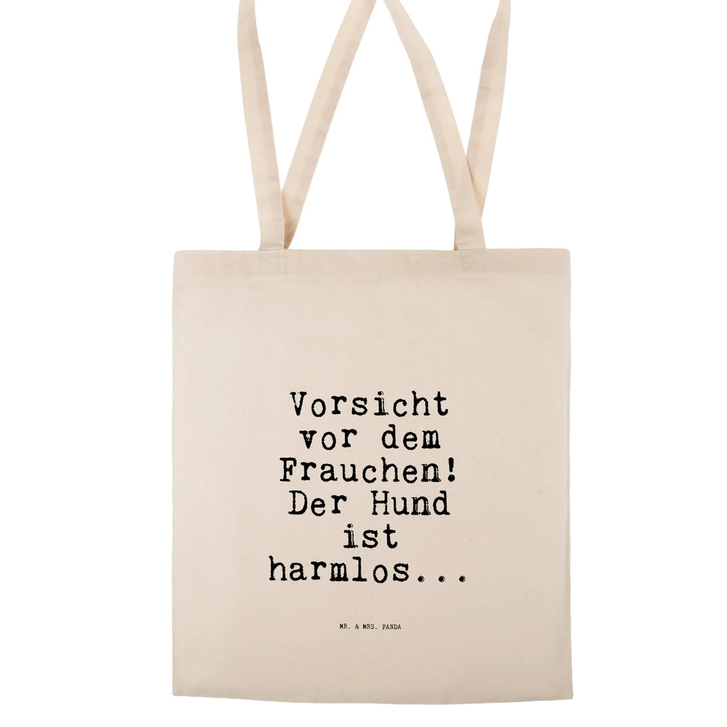 Tragetasche Vorsicht vor dem Frauchen!... Beuteltasche, Beutel, Einkaufstasche, Jutebeutel, Stoffbeutel, Tasche, Shopper, Umhängetasche, Strandtasche, Schultertasche, Stofftasche, Tragetasche, Badetasche, Jutetasche, Einkaufstüte, Laptoptasche, Spruch, Sprüche, lustige Sprüche, Weisheiten, Zitate, Spruch Geschenke, Spruch Sprüche Weisheiten Zitate Lustig Weisheit Worte