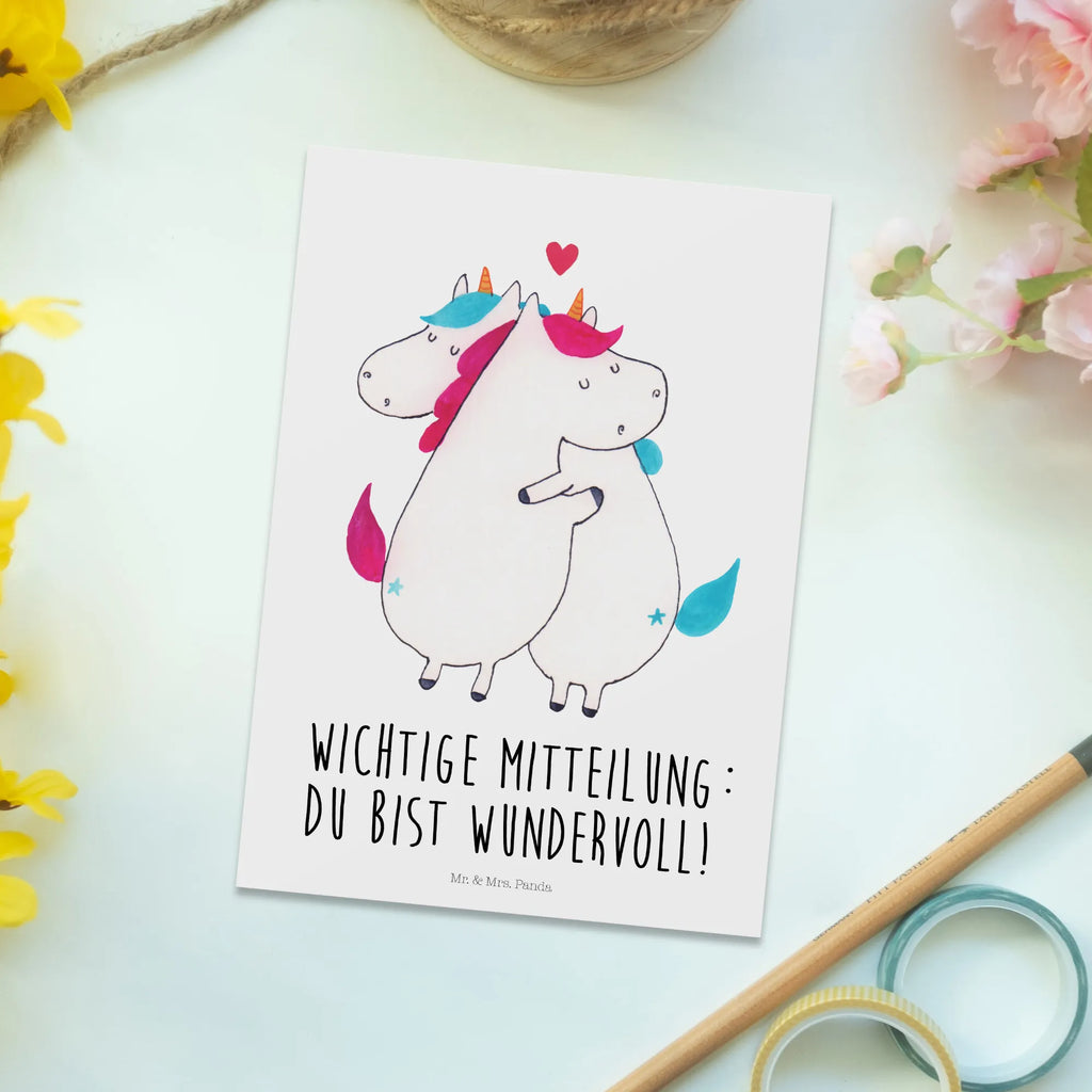 Postkarte Einhorn Mitteilung Postkarte, Karte, Geschenkkarte, Grußkarte, Einladung, Ansichtskarte, Geburtstagskarte, Einladungskarte, Dankeskarte, Ansichtskarten, Einladung Geburtstag, Einladungskarten Geburtstag, Einhorn, Einhörner, Einhorn Deko, Unicorn, Valentinstag, Valentine, Liebe, Geschenk, Partner, Ehe, lustig, witzig, Spruch